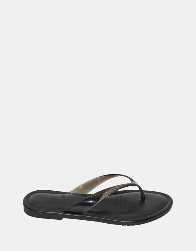 Human - Women's Sugar Jelly Strap Sandals Black