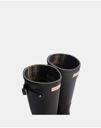 Hunter - Original Tall Tartan Lining Boots - Women's