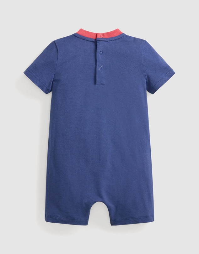 Polo Ralph Lauren - Polo Bear Cotton Jersey Shortall - Babies