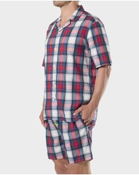 Mitch Dowd - Mitchdowd Mens Check Fam Jam Bamboo Pyjama Set
