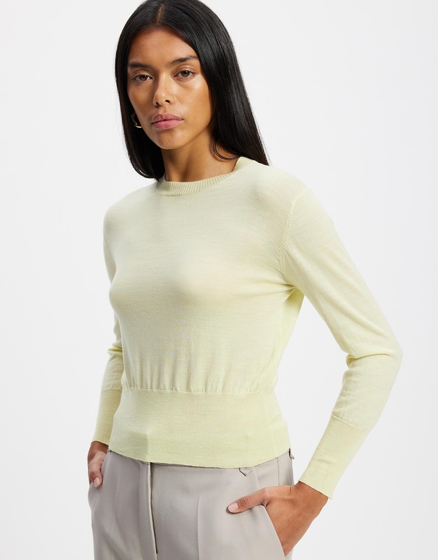 Mcintyre - Polly-Lite Cropped Merino Jumper