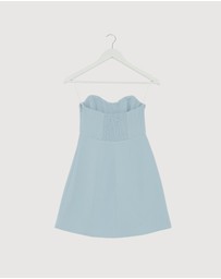 Revibe - Repaired BY JOHNNY. Celeste Corset Heart Mini Dress - AU 6