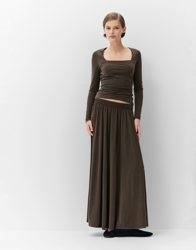 UNISON - Gathered Full Skirt