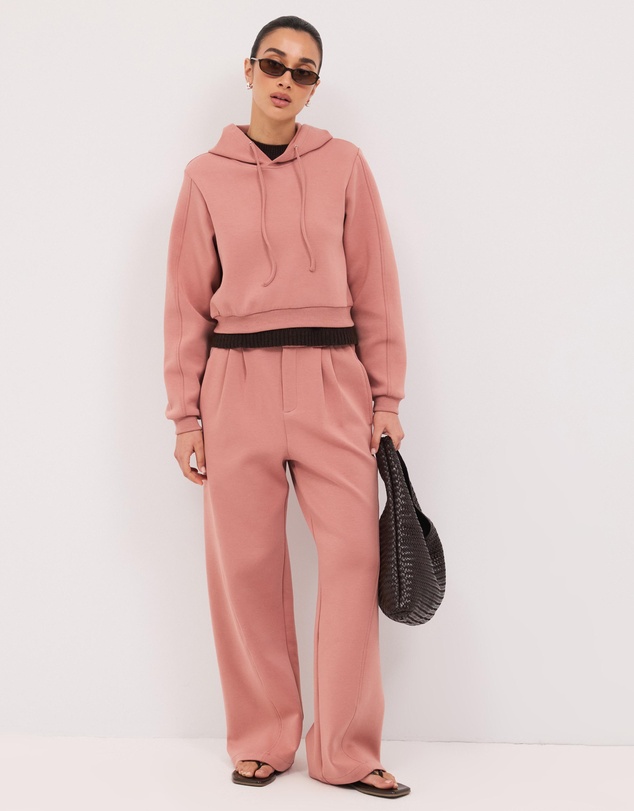 Calli - Conrad Bonded Jersey Hoodie