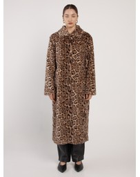 Fate + Becker - Amaya Animal Print Coat