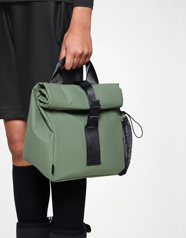RAINS - Lunch Bag Large Black