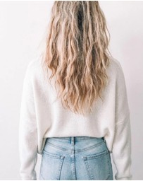 Esther & Co - Joansy Knit - White