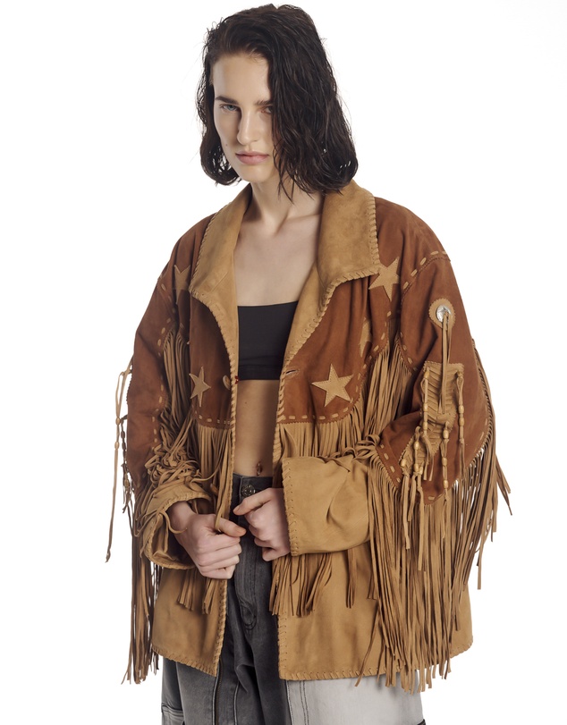 THE TALES - Portobello Road Fringed Suede Jacket