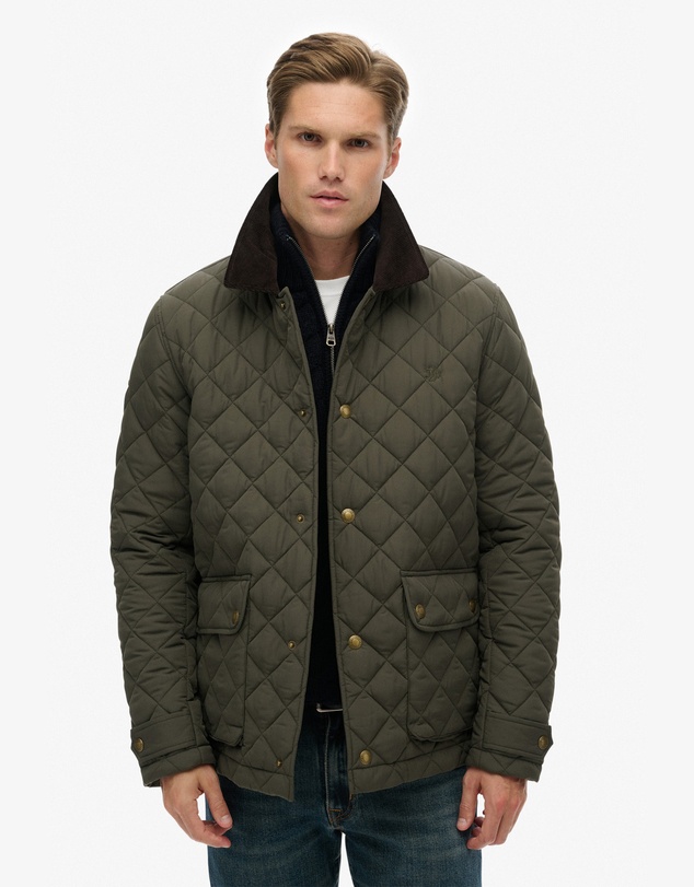 Superdry - Quilted Estate Coach Jacket