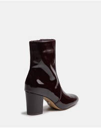 Wittner - Kyrah Patent Leather Ankle Boots