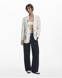 Desigual - Blazer with strokes