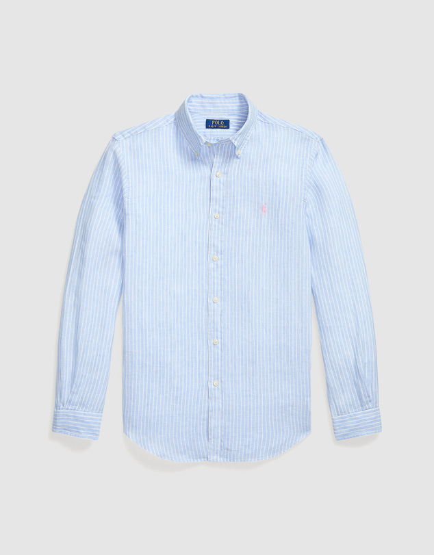 Polo Ralph Lauren - Custom Fit Striped Linen Shirt