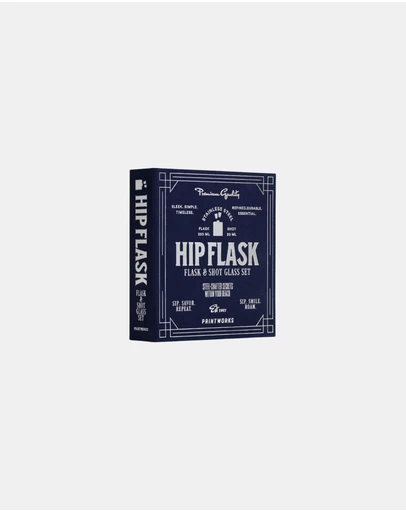 Printworks - The Essentials Hip Flask