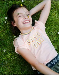 Like FLO - Open Shoulder Tee - Kids-Teens