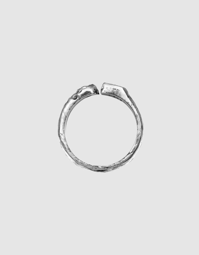 Haze & Glory - ICONIC EXCLUSIVE - Ring Men Lava Wrap 925 Sterling Silver