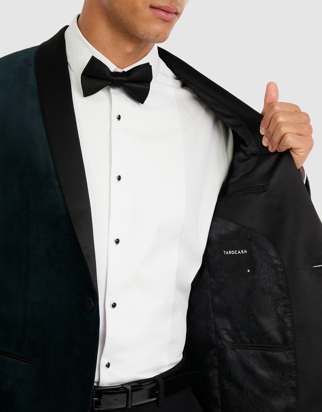 Tarocash - Maxiano Velvet Tuxedo Jacket