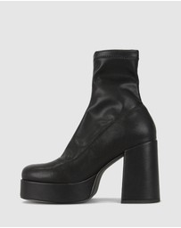 Betts - Panama Platform Ankle Boots