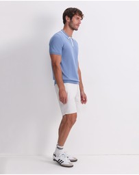 Sportscraft - Brookes 1/4 Zip Knit Polo