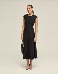 Oxford - Clementine Pin-Tuck Dress