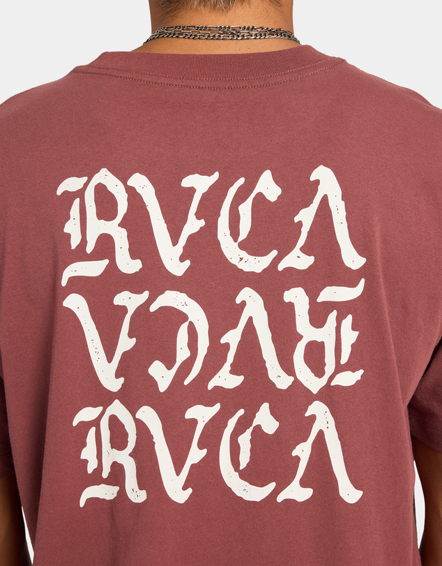 RVCA - Mens RVCA Stacked T-Shirt