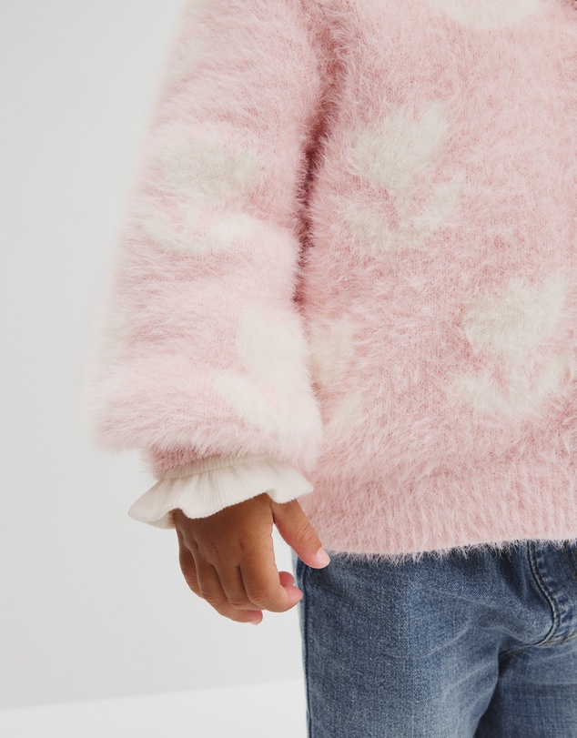 Country Road - Floral Jacquard Knit