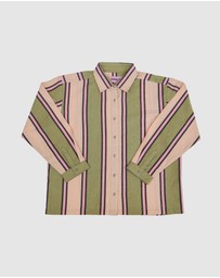 Mosey Me - Carnival Stripe Long Pyjama Set