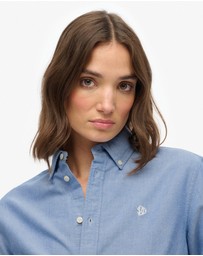 Superdry - Slim Oxford Long Sleeve Shirt