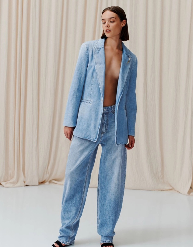 Marella - ICONIC EXCLUSIVE - Emily Ratajkowski - Denim Jacket