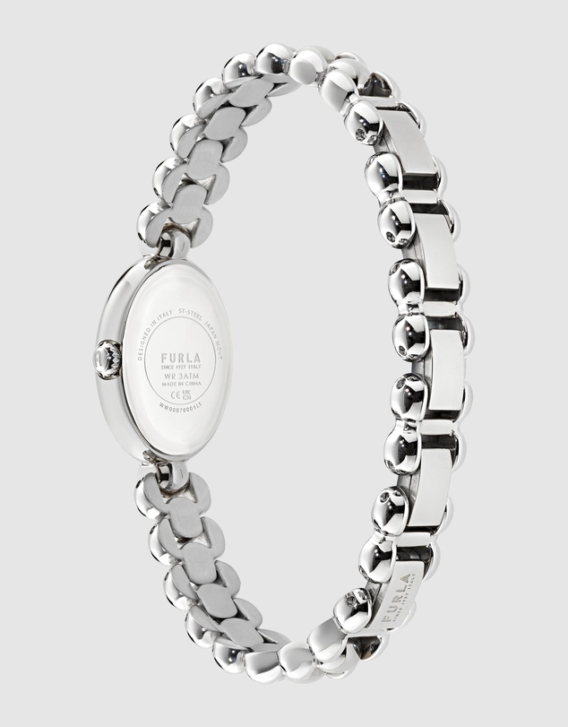 Furla - Furla Delizia 26mm Silver-Tone Stainless Steel Bracelet Watch