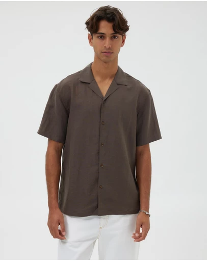 AERE - Laze Camp Collar Shirt