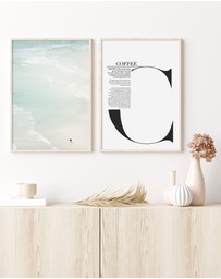 Olive et Oriel - Tallows Art Print