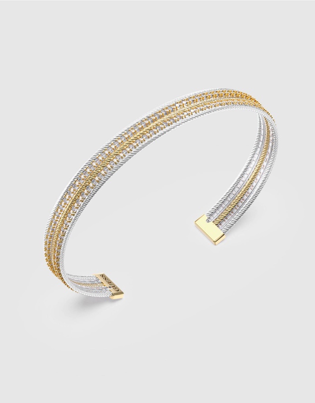 GUESS - Two-Tone Kalybe Bangle