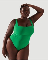 Form and Fold - The Square Underwire D-G One Piece
