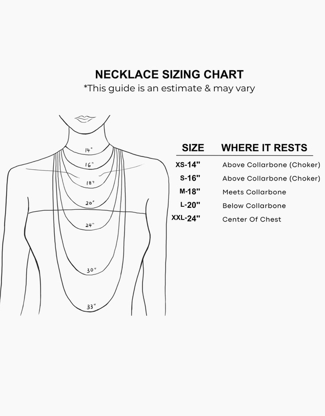 HOUSE OF SLANI - Gold Filled Rope Chain Necklace