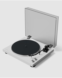 iWorld - Kanto OBI3 Turntable with Bluetooth 5.3, Preamp, and Pitch Control - Matte White