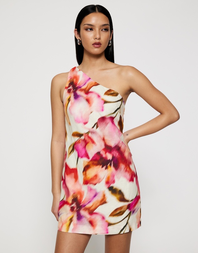 Lover - Alora One Shoulder Mini Dress