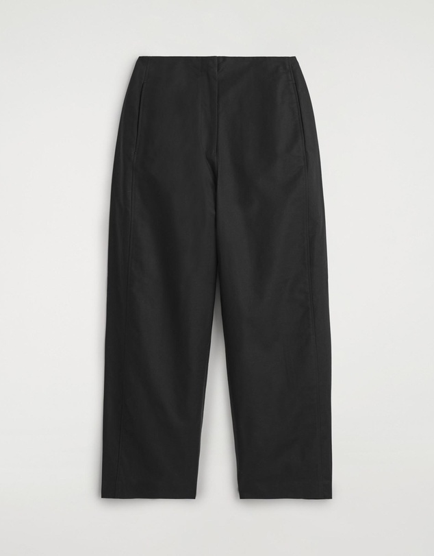 COS - Pima Cotton Barrel-Leg Trousers