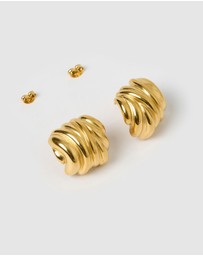 Izoa - Aimee Stud Earrings
