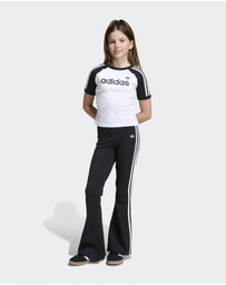 adidas Originals - Three Stripes Flared Leggings - Kids-Teens