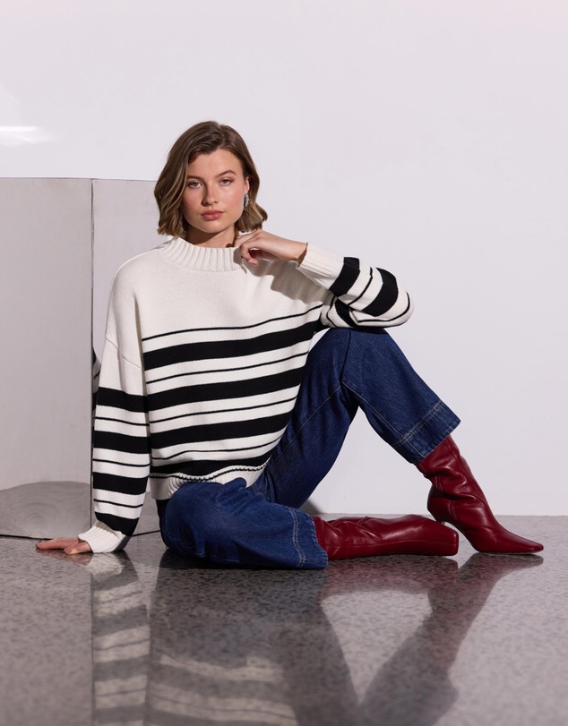 Staple the Label - Luca Stripe Jumper