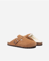 Ozwear Connection Uggs - Ugg Aussie Shearling Soft Footbed
