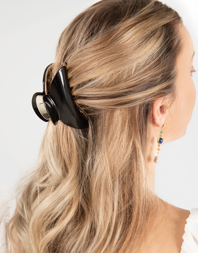 Mestige - London Acetate Claw Hair Clip - 2 Pack