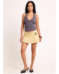 General Pants Co. Basics - Plunge Halter Top