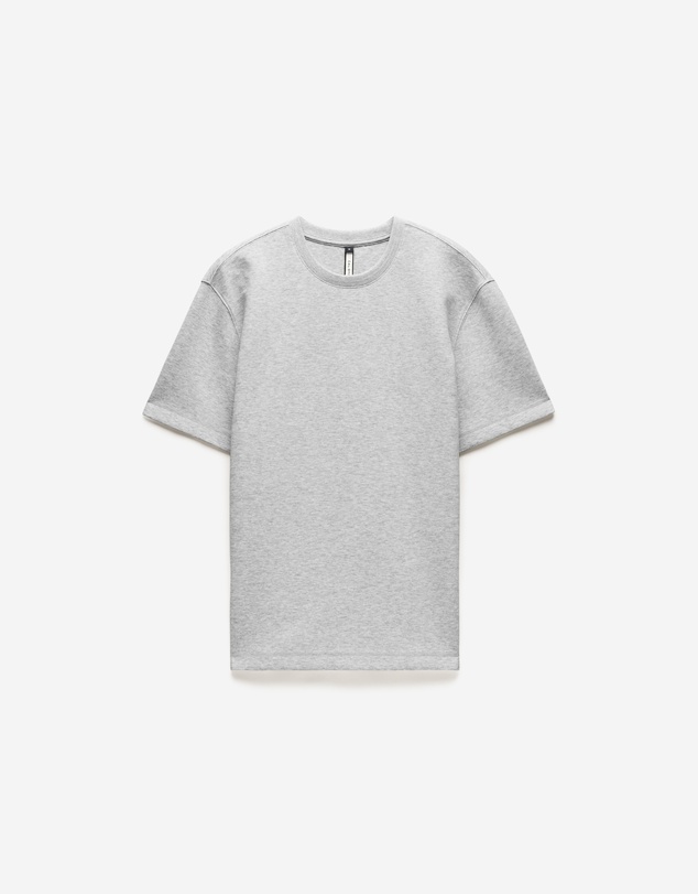 Calibre - Relaxed Double Knit T-shirt Grey Marl