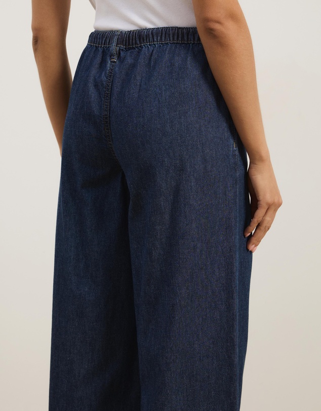 Atmos&Here - Alma Denim Chambray Pants