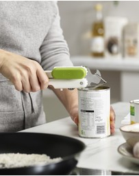 Joseph Joseph - Pivot™ 3-in-1 Can Opener (White/Green)
