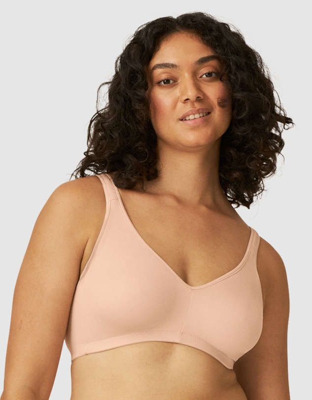 Naturana - Elasticup 'Perfect Fit' Moulded Wirefree Fits B-D cup Bra