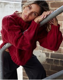 Esther & Co - Hadi Knit - Wine
