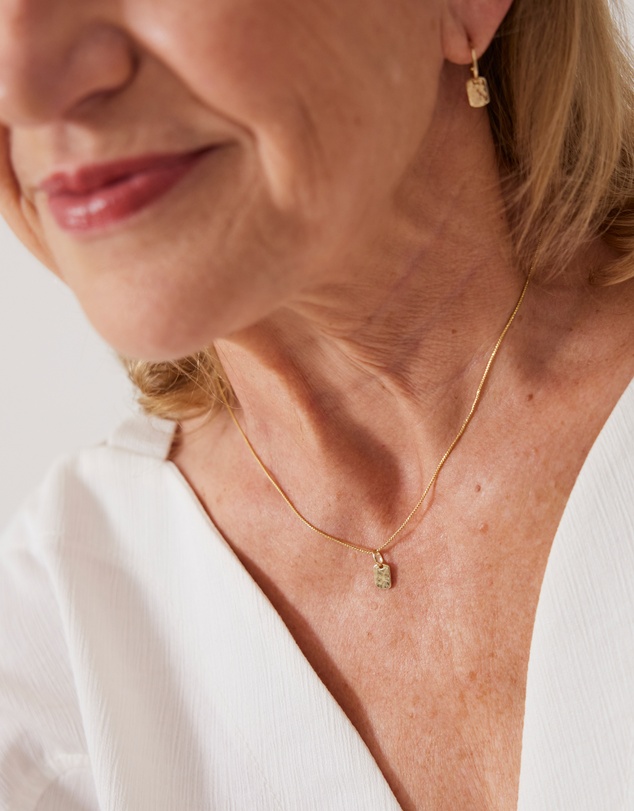 Najo - Tigger Yellow Gold Necklace
