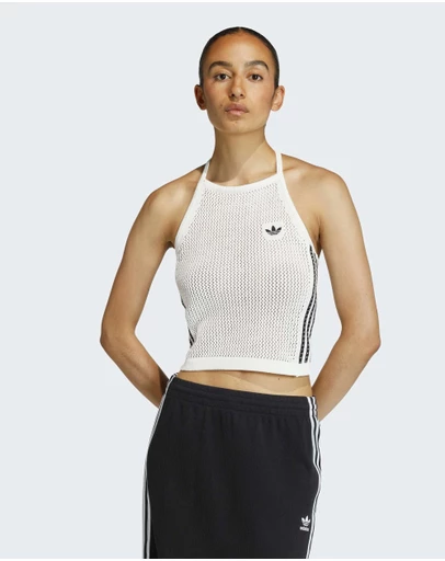 adidas Originals - KNITTED CROCHET TOP Womens